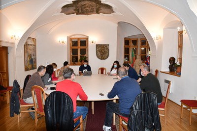 Zasadnutie krízového štábu mesta Pezinok