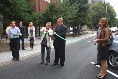 Slávnostné otvorenie rekonštruovanej Záhradnej ulice v Pezinku