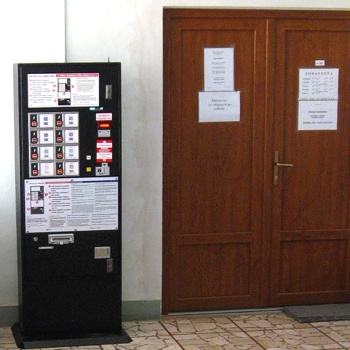 Automat na výdavanie kolkov na MsÚ