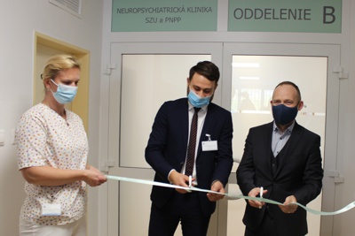 Slávnostné otvorenie nového oddelenia Neuropsychiatrickej kliniky